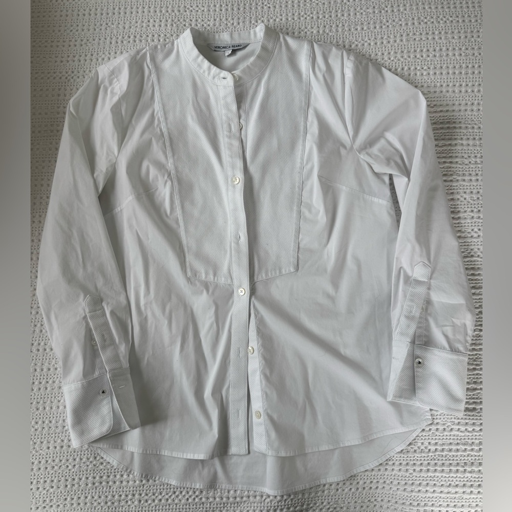 Veronica Beard Naya Top White Size 6